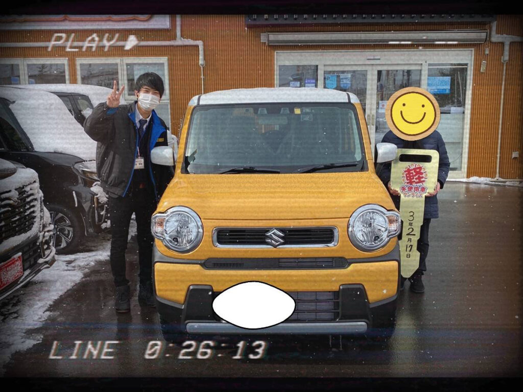 青森本店納車式