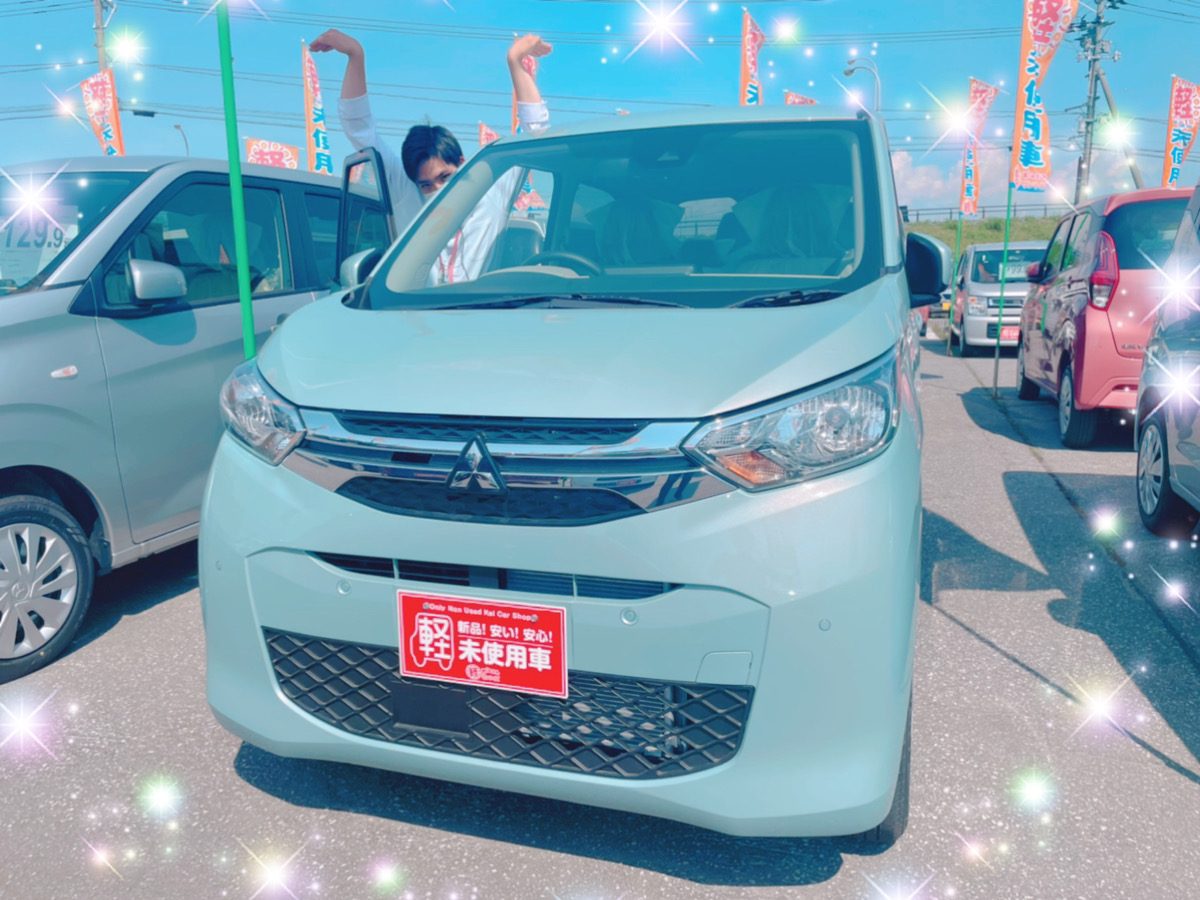 弘前本店】今週のおススメは・・・#三菱 #ekワゴン?✨【軽未使用車 