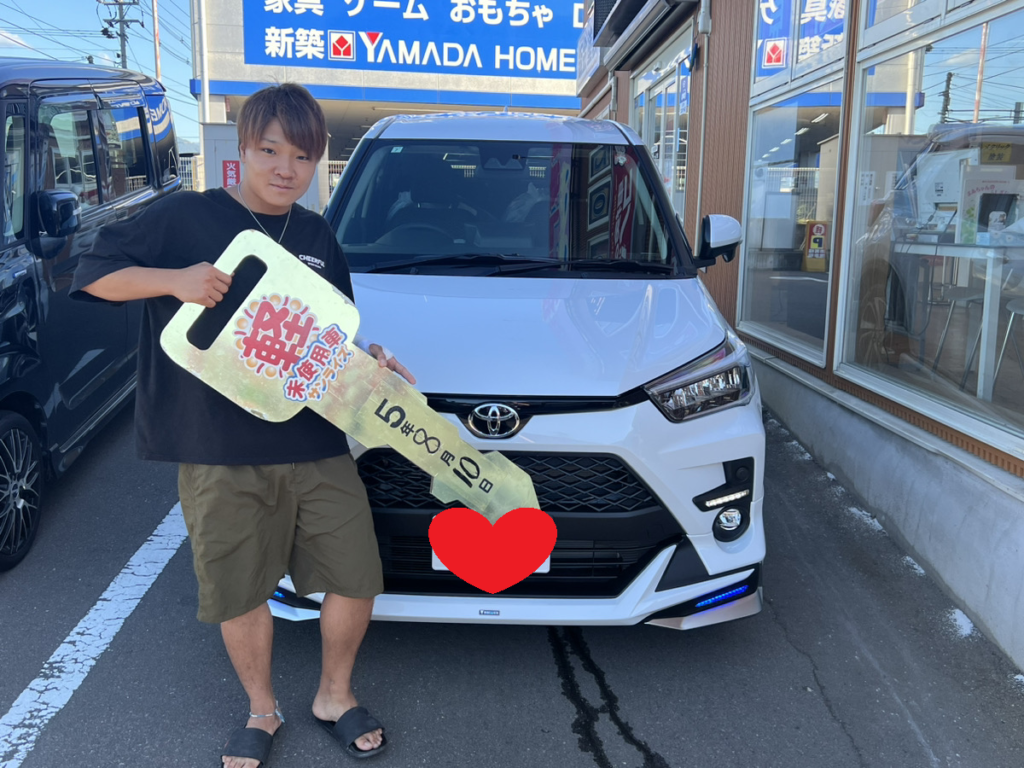 軽プラザ青森本店　ライズ　納車式画像