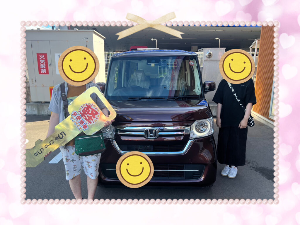 軽プラザ青森本店　N-BOX　納車式画像