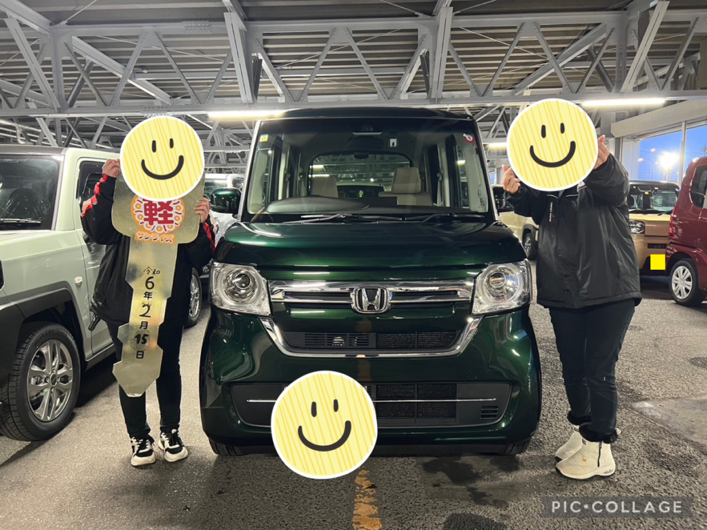 軽プラザ弘前本店　N-BOX　納車式画像