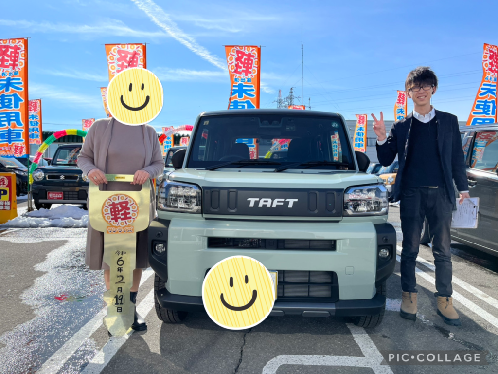 軽プラザ弘前本店
タフト　納車式画像