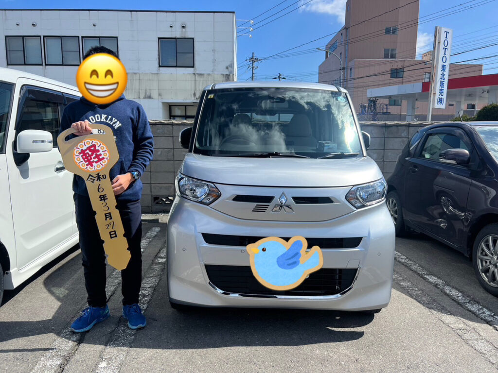 軽プラザ八戸本店　ekスペース　納車式画像