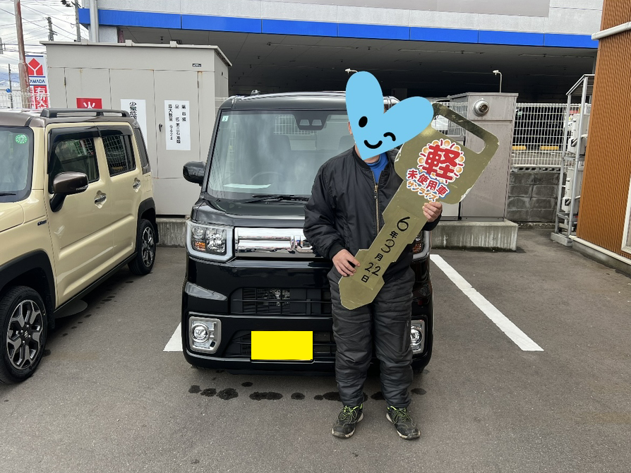 軽プラザ青森本店　ウェイク　納車式画像