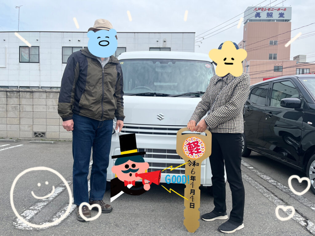 軽プラザ八戸本店　エブリィ　納車式画像