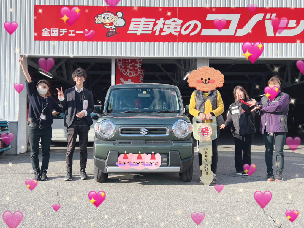軽プラザ弘前本店　ハスラー　納車式画像