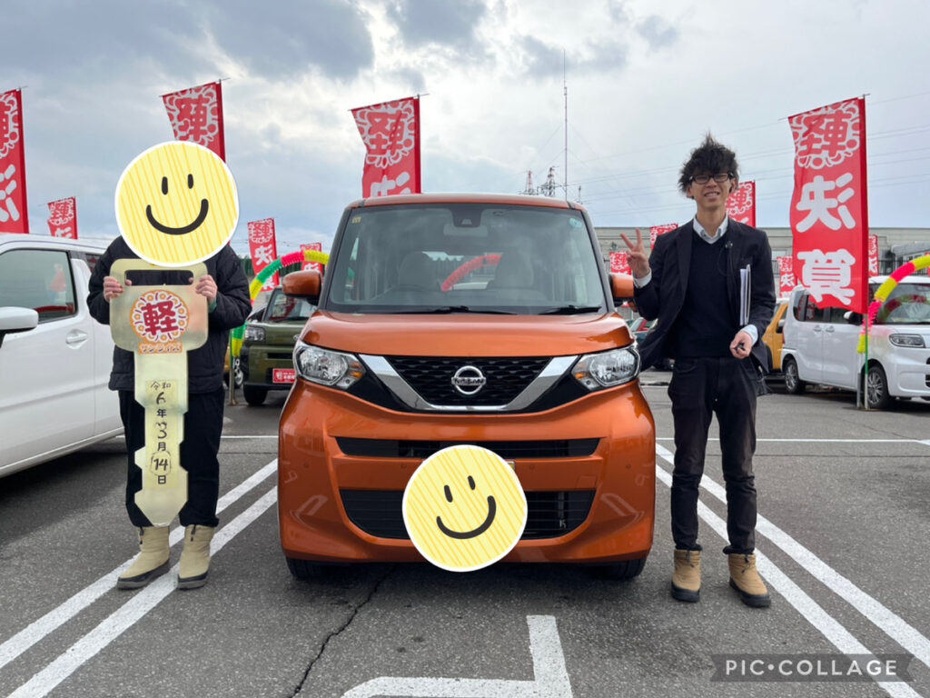 軽プラザ弘前本店 ルークス 納車式