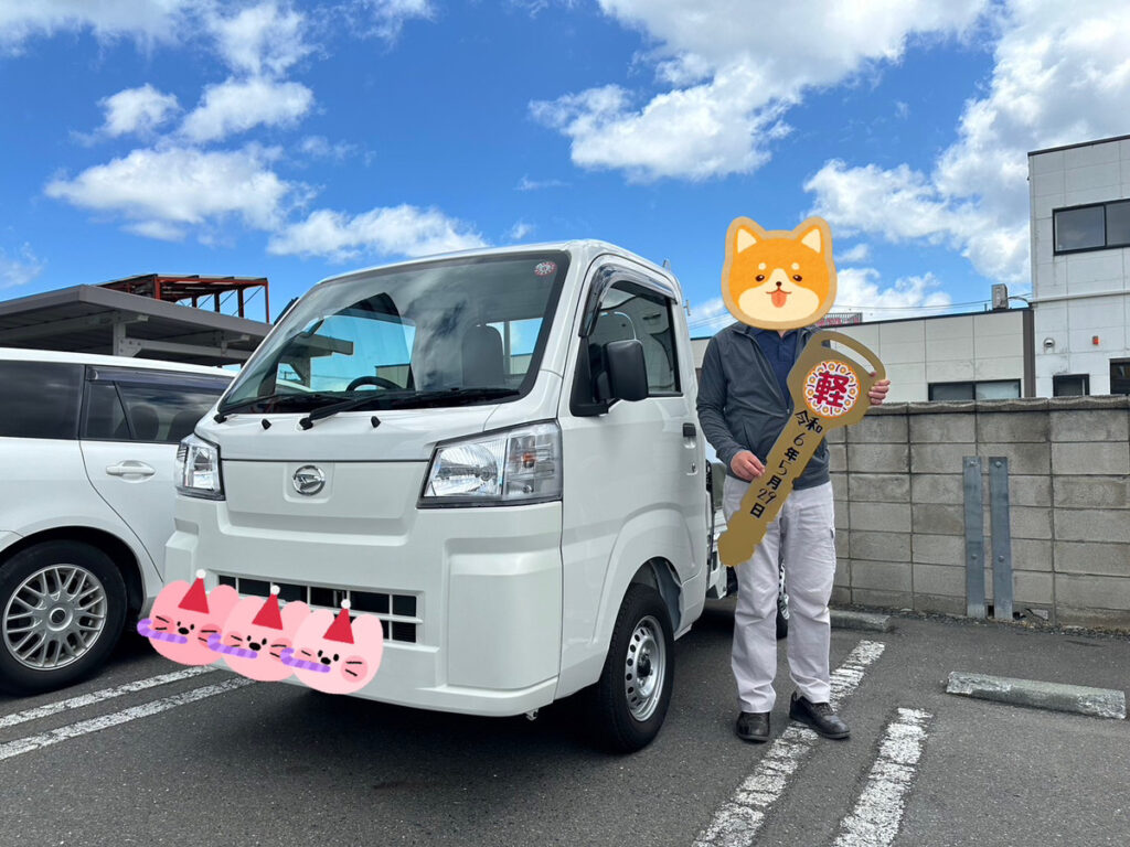 軽プラザ八戸本店　納車式画像