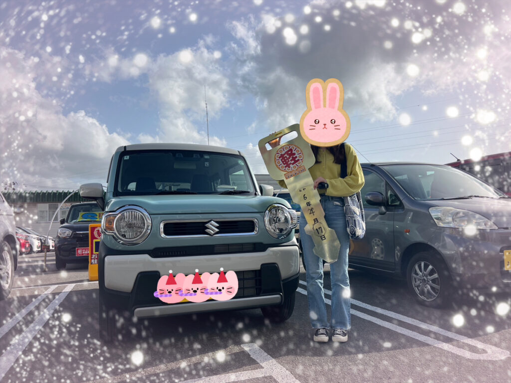 軽プラザ弘前本店　ハスラー　納車式画像