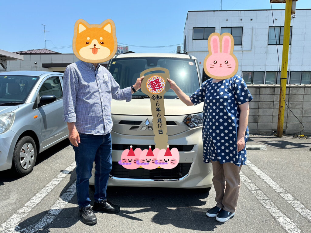 軽プラザ八戸本店　eKスペース　納車式画像