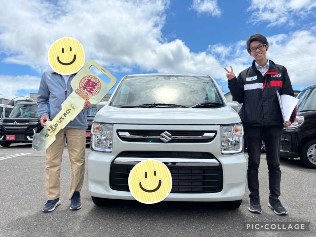 軽プラザ弘前本店　ワゴンR　納車式画像