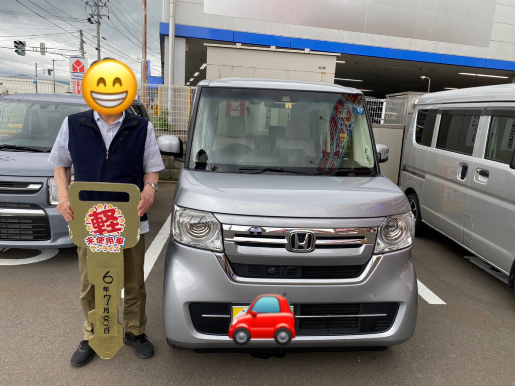軽プラザ青森本店　N-BOX　納車式画像
