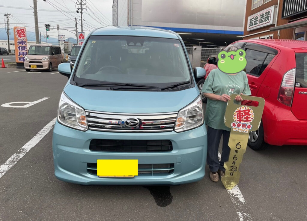 軽プラザ青森本店　ムーヴ　納車式画像