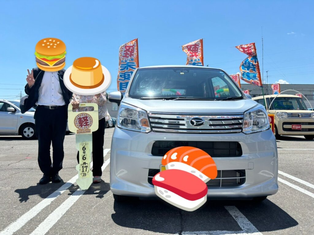 軽プラザ弘前本店　ムーヴ　納車式画像