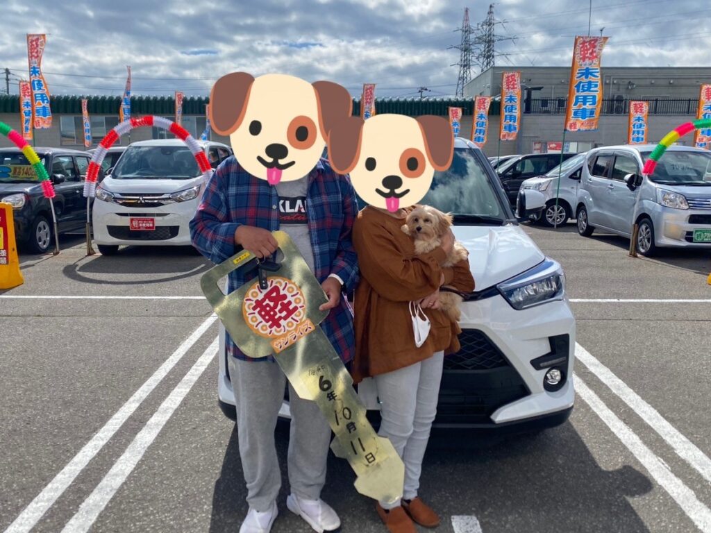 軽プラザ弘前本店　ライズ　納車式画像