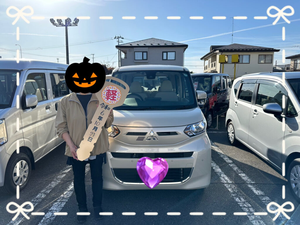 軽プラザ八戸本店　eKスペース　納車式画像