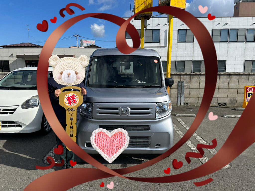 軽プラザ八戸本店　N-VAN　納車式画像